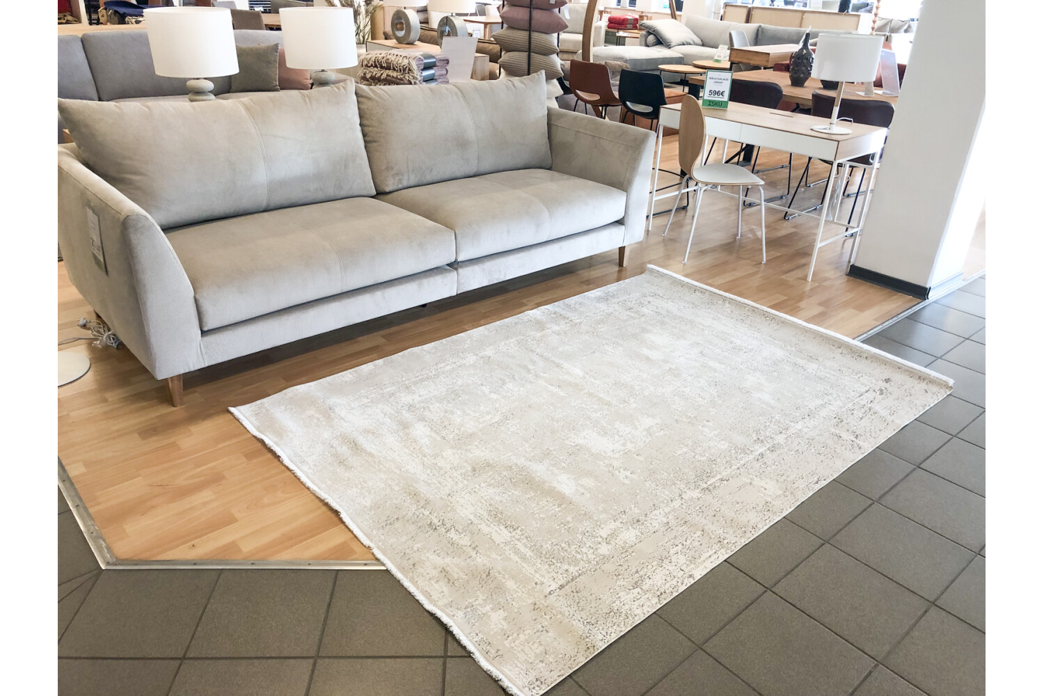 RugPoint Vintage Abstract valge