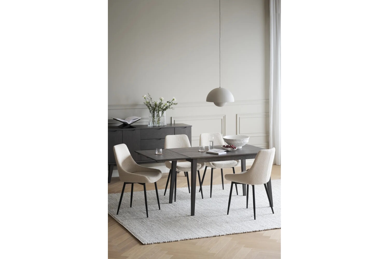Klapplaud Filippa 120cm tumepruun Sierra