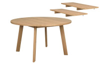 Söögilaud Glenside tamm 50+50 pikendus