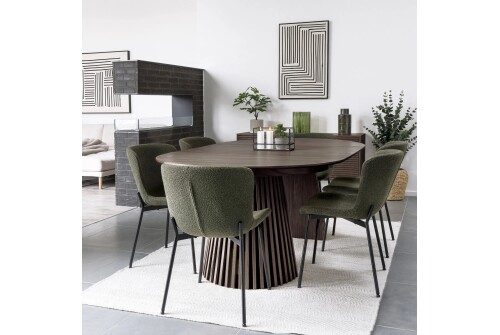 Söögilaud Osaka tumepruun pikendatav